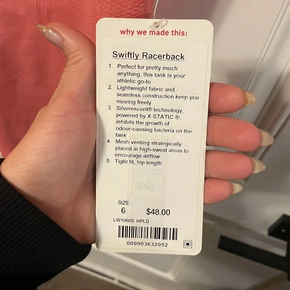 LULULEMON SWIFTLY TECH RACERBACK - Picture 4 of 9